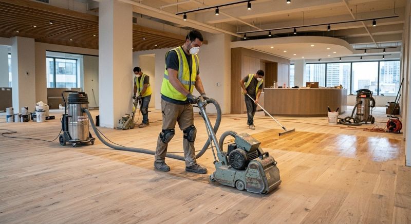 Commercial Hardwood Service in Santee, CA