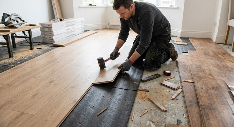 Laminate Floor Installation in Carlsbad, CA