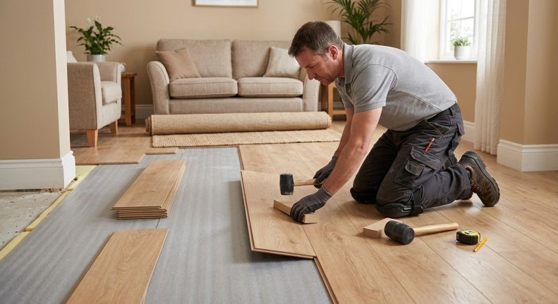 Laminate Floor Installation in El Cajon, CA