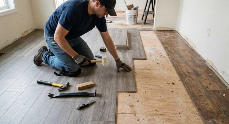 Laminate Floor Installation in Escondido, CA