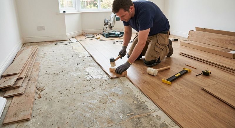 Laminate Floor Installation in Poway, CA