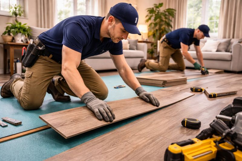 Laminate Floor Replacement in Lemon Grove, CA