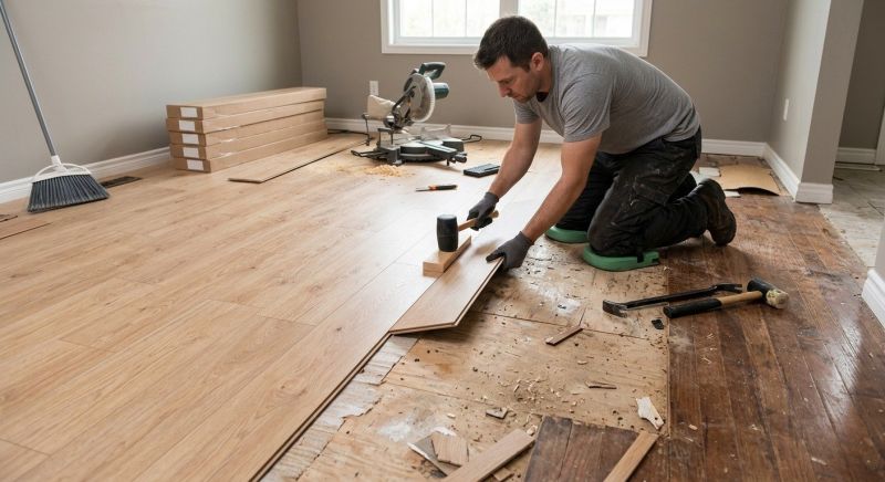 Laminate Floor Replacement in Ramona, CA