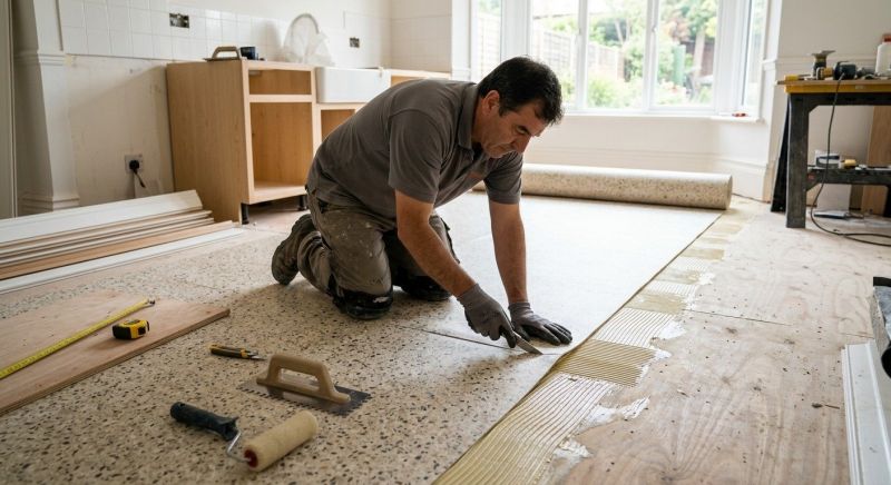 Linoleum Floor Installation in Santee, CA