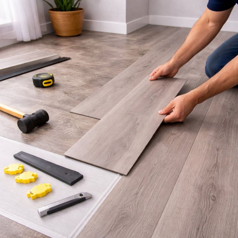 Luxury Vinyl Tile Installation in Carlsbad, CA