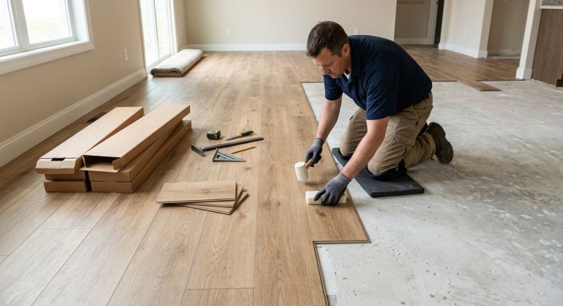 Luxury Vinyl Tile Installation in San Marcos, CA