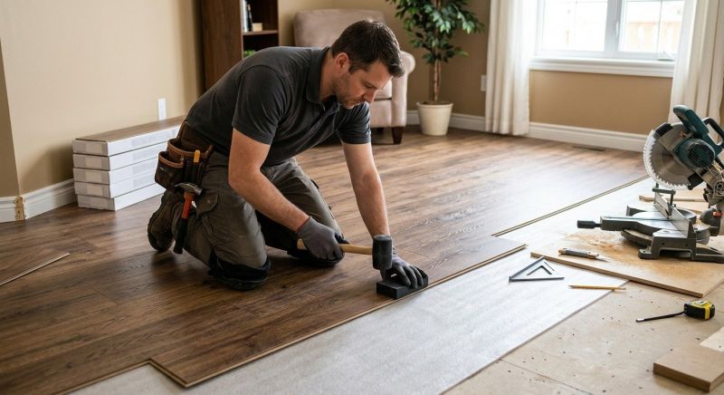 Plank Laminate Installation in Ramona, CA