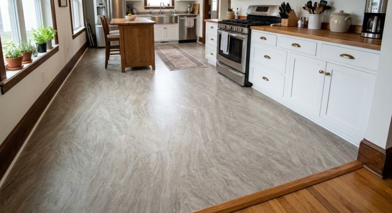 Sheet Linoleum Installation in Poway, CA