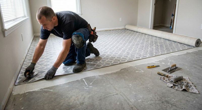 Sheet Vinyl Installation in Ramona, CA