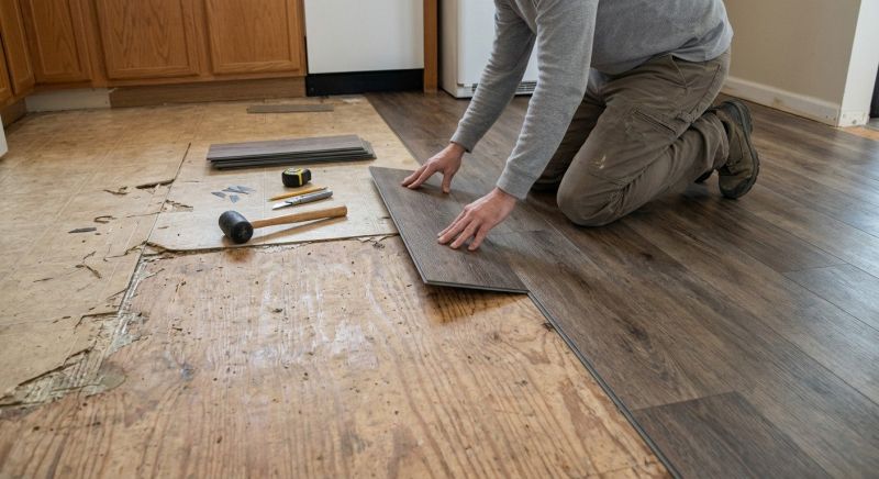 Vinyl Tile Replacement in Ramona, CA