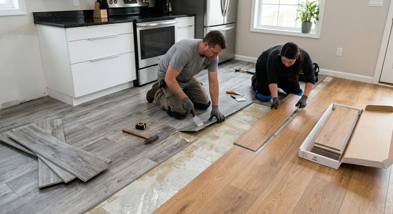 Vinyl Tile Replacement in Ramona, CA