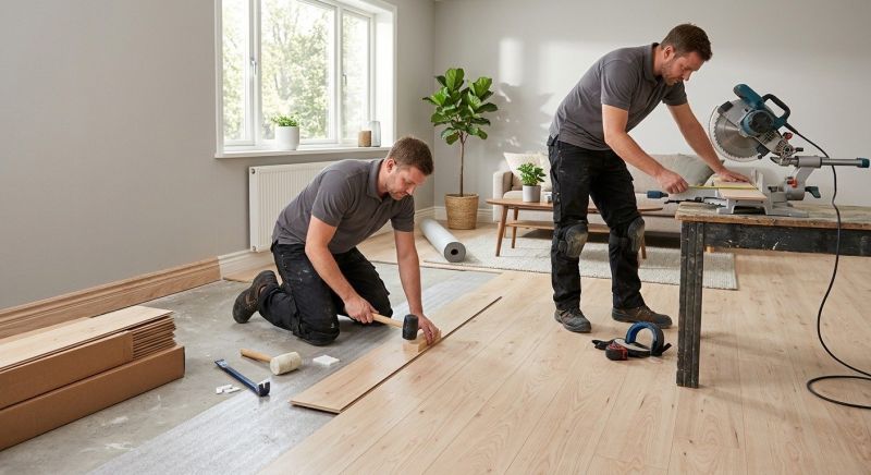 Wood Laminate Installation in Ramona, CA